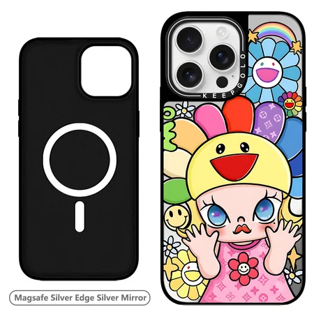 iphone17アイフォン17pro カバー murakami sunflower カイカイキキ 