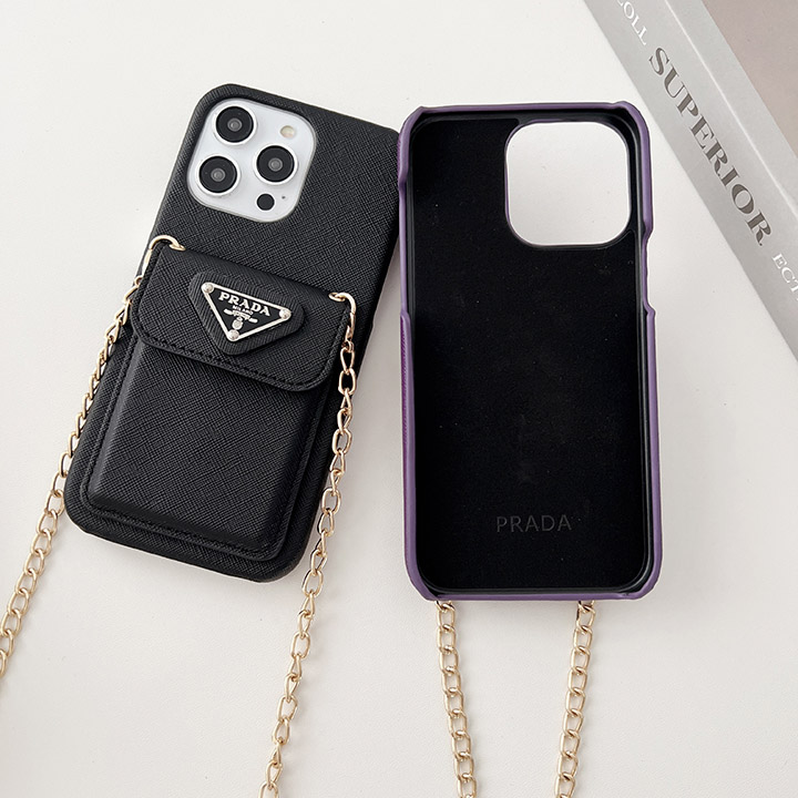 prada カード収納 iphone14 ケース