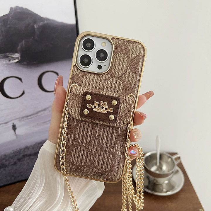 ハイブランド coach iphone 15 ケース