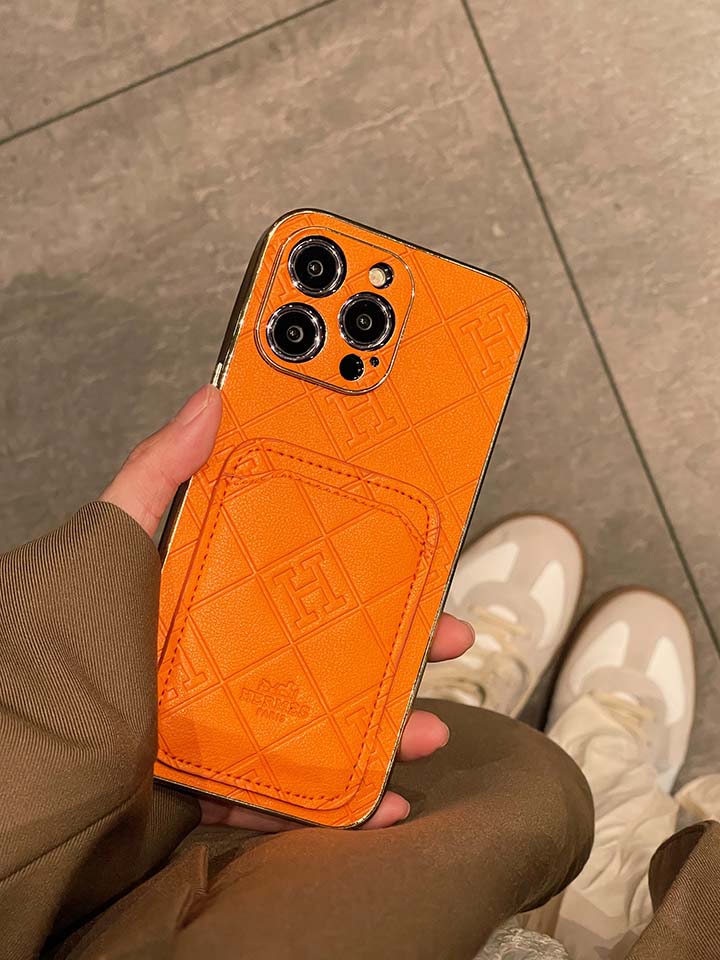 型押し hermes iphone 14pro max 携帯ケース