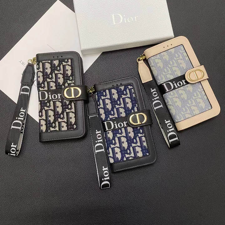 dior ディオール 皮製 アイホン 15 スマホケース