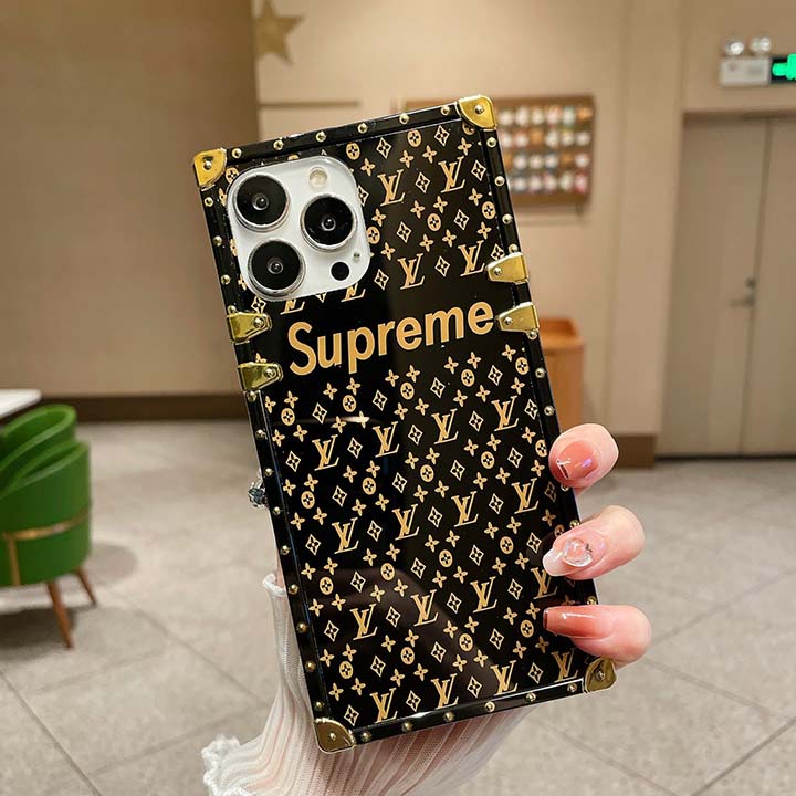 アイホン 13 カバーsupreme シュプリーム ブラック