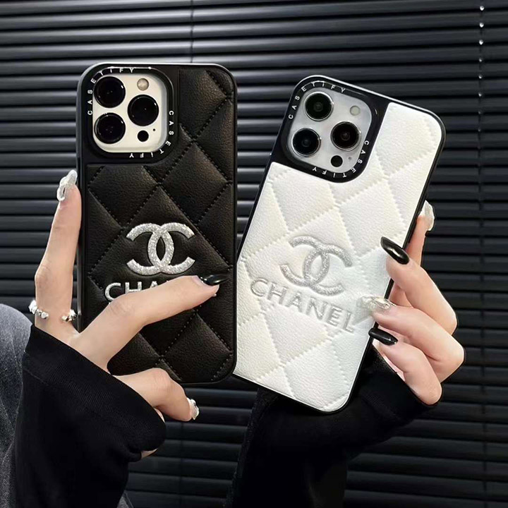 chanel シャネル アイフォン 15スマホケース グリッター