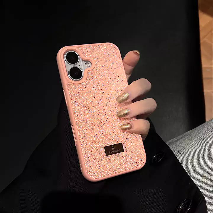 iphone 16 pro max スマホケースswarovski 男女兼用