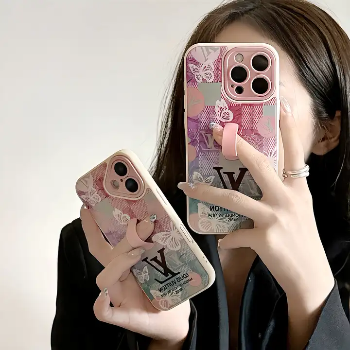 アイフォーン 15 スマホケース ブランケット ルイビトン風