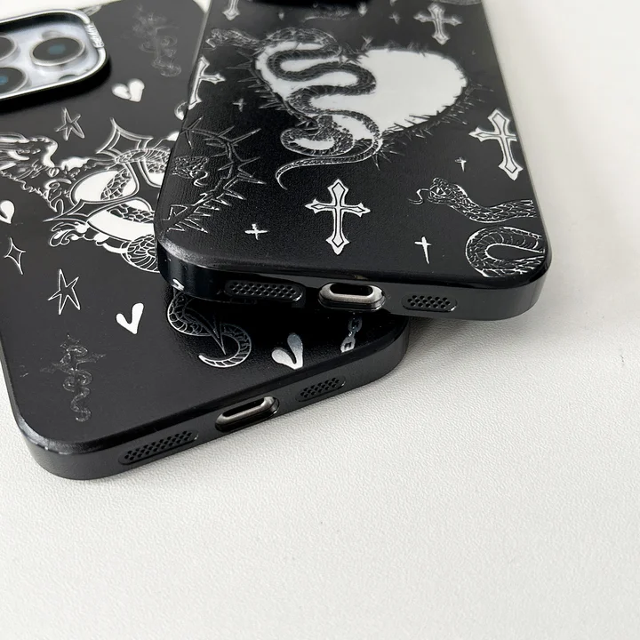 ハイブランド カバー アイフォーン15 pro max クロームハーツ chrome hearts 