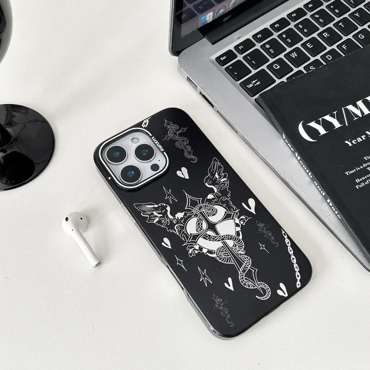 chrome hearts スマホケース iphone16プロmax 